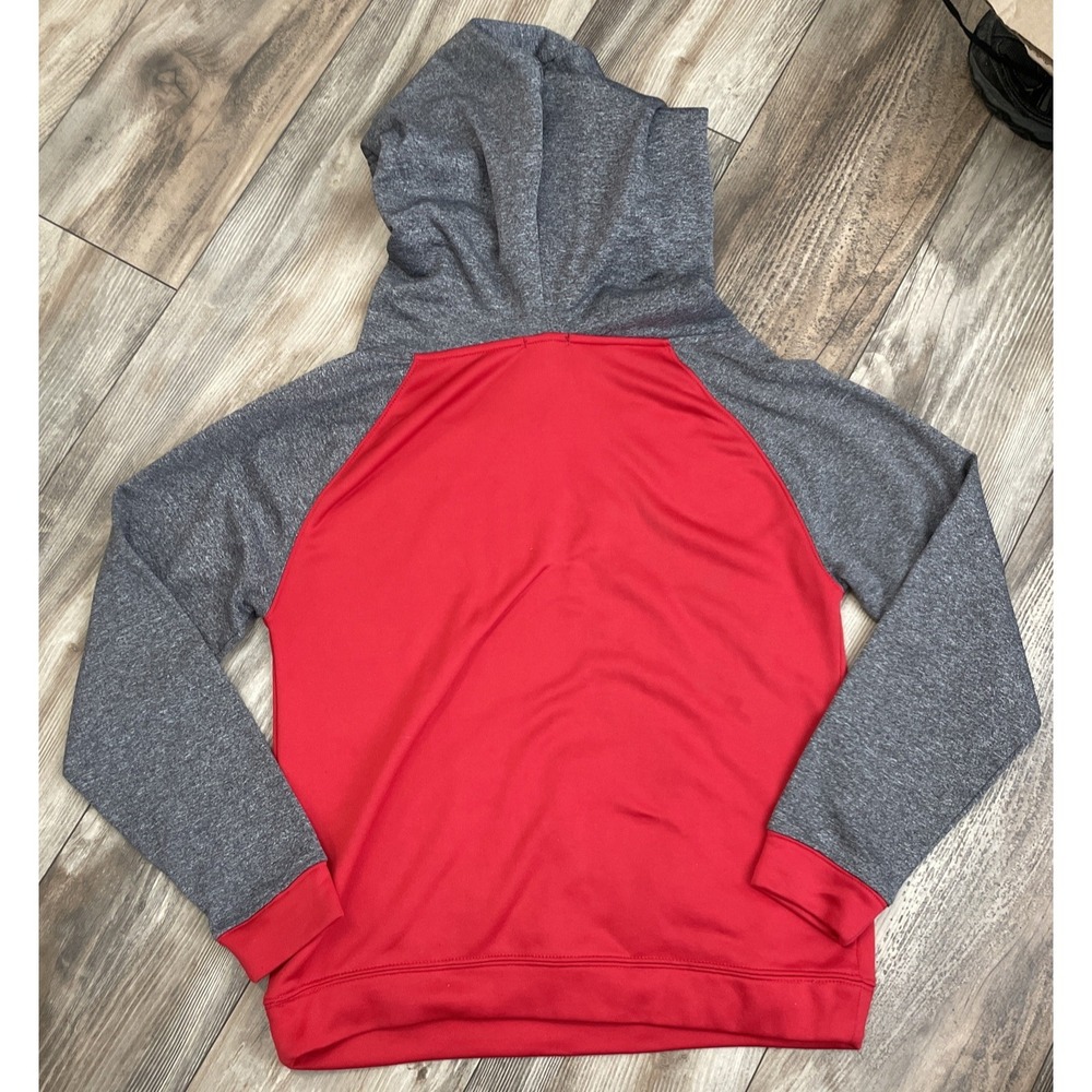 Champion Elite UNLV Rebels Pullover Hoodie Size M Gray Cotton Stretch - Picture 4 of 4